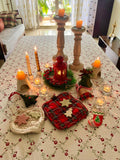 Gift Set - XMas Criss Cross Table Cloth