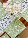 Gift Set - Evergreen Table Runner and Table Mats